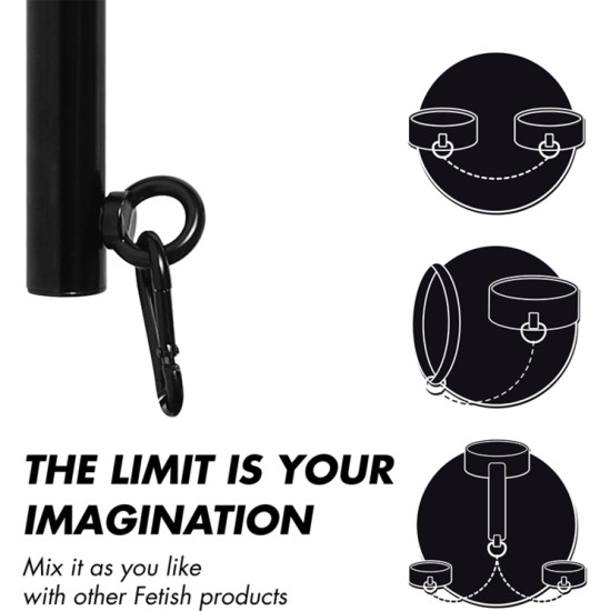 Fetish Submissive Bondage ADJUSTABLE SEPARATOR BAR 4 PIECES