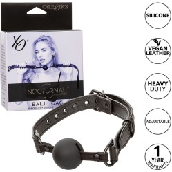 Calexotics NOCTURNAL BALL GAG SILICONE BLACK