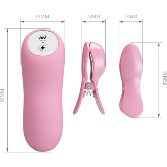 Baile ROMANTIC WAVE TWEEZERS WITH VIBRATION AND ELECTROSHOCK