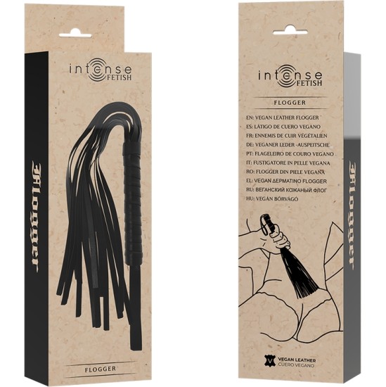 Intense Fetish INTENSE - FETISH VEGAN LEATHER FLOGGER