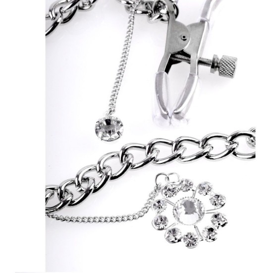 Fetish Fantasy Series CRYSTAL NIPPLE CLAMPS,