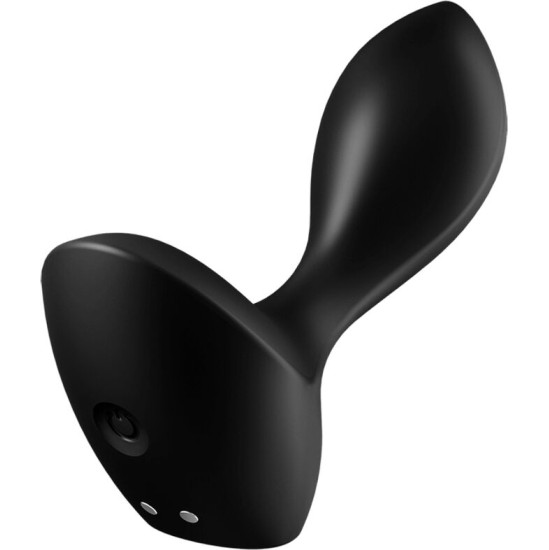 Satisfyer Plugs SATISFYER - BACKDOOR LOVER VIBRATING PLUG BLACK
