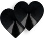Coquette Accessories COQUETTE CHIC DESIRE - NIPPLE COVERS BLACK HEARTS