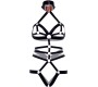 Leg Avenue Kink LEG AVENUE - CROTCHLESS ELASTIC BODY HARNESS