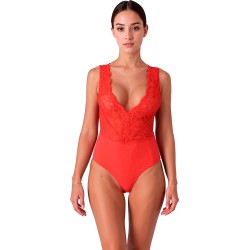 Passion Woman Teddies PASSION - EVALIE BODY RED S/M