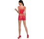 Passion Woman PASSION - WOMAN BS090 RED BODYSTOCKING ONE SIZE