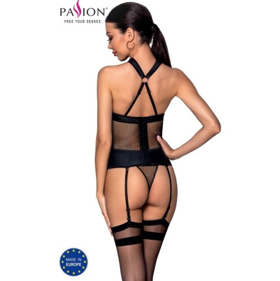 Passion Woman PASSION - AMANDA ECOLOGICAL LEATHER CORSET S/M