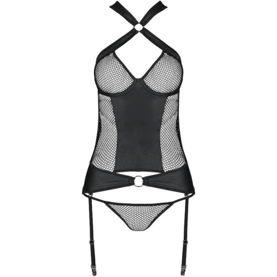 Passion Woman PASSION - AMANDA ECOLOGICAL LEATHER CORSET S/M