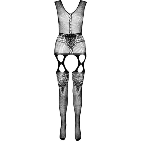 Passion Woman Bodystockings PASSION - ECO COLLECTION BODYSTOCKING ECO BS014 WHITE