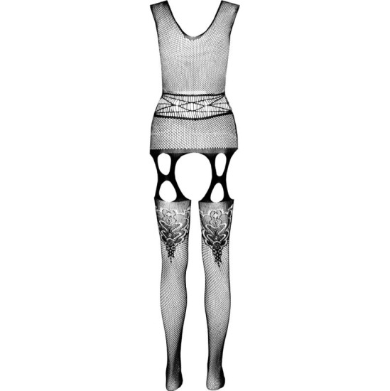 Passion Woman Bodystockings PASSION - ECO COLLECTION BODYSTOCKING ECO BS014 WHITE