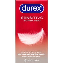 Durex Condoms DUREX - SUPER THIN SENSITIVE 6 UNITS