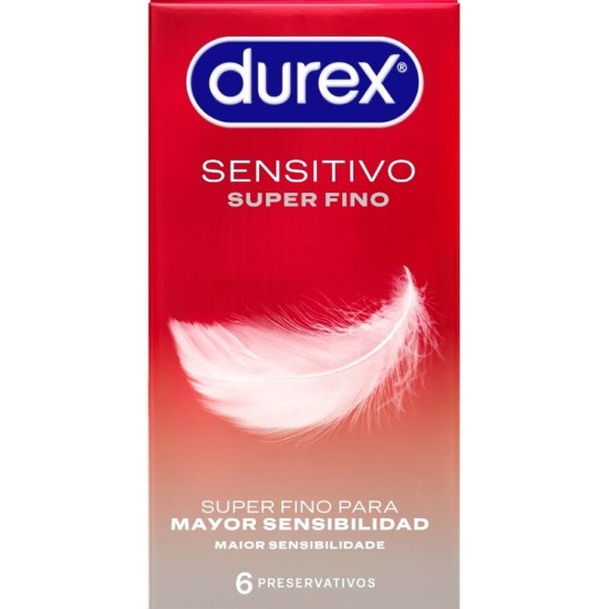 Durex Condoms DUREX - SUPER THIN SENSITIVE 6 UNITS