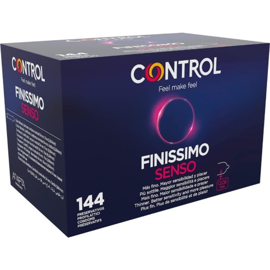 Control Condoms CONTROL - FINISSIMO SENSO CONDOMS 144 UNITS