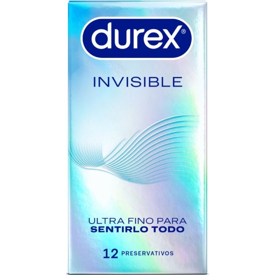 Durex Condoms DUREX - ULTRA THIN INVISIBLE CONDOMS 12 UNITS