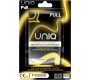 Uniq PULL LATEX FREE CONDOMS WITH STRIPS 3 UNITS
