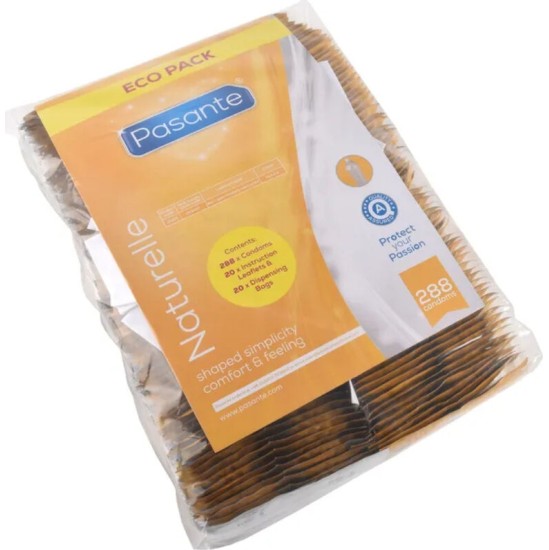 Pasante CONDOMS ECO PACK NATURELLE BAG 288 UNITS