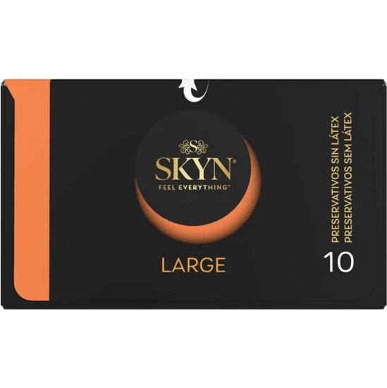 Skyn LARGE EXTRA ADJUSTMENT CONDOMS 10 UNITS