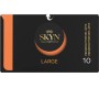 Skyn LARGE EXTRA ADJUSTMENT CONDOMS 10 UNITS