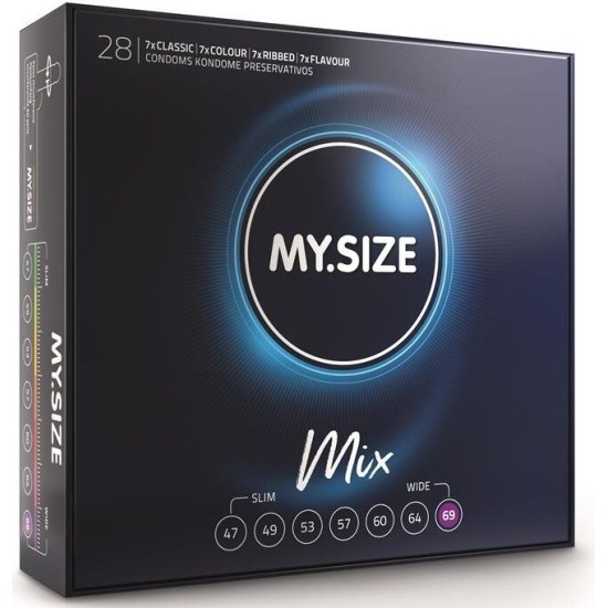 My Size Mix MY SIZE - MIX CONDOMS 69 MM 28 UNITS
