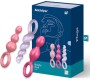 Satisfyer Plugs SATISFYER - ANAL PLUGS SET 3 PCS TRICOLOR