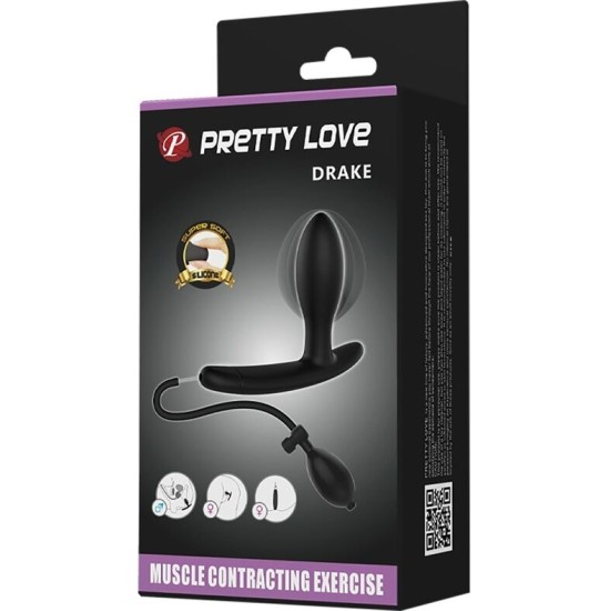 Pretty Love DRAKE INFLATABLE ANAL PLUG