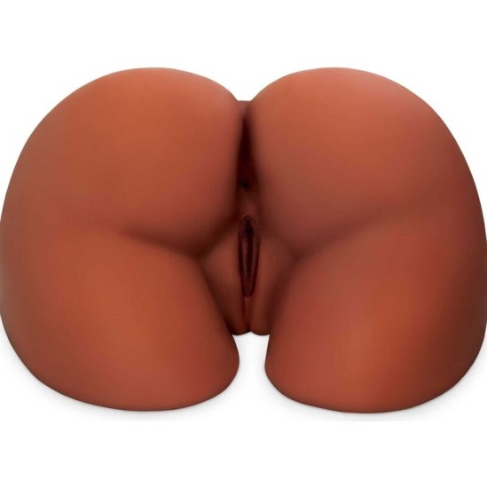 Pdx Plus+ PDX PLUS - PERFECT ASS XL DOUBLE ENTRY BROWN MASTURBATOR