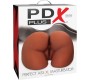 Pdx Plus+ PDX PLUS - PERFECT ASS XL DOUBLE ENTRY BROWN MASTURBATOR