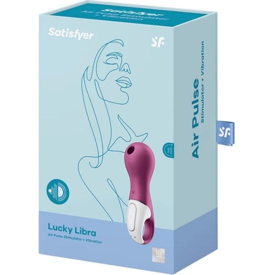Satisfyer Air Pulse SATISFYER - LUCKY LIBRA STIMULATOR & VIBRATOR
