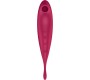 Satisfyer Connect SATISFYER - TWIRLING PRO+ AIR PULSE STIMULATOR & VIBRATOR APP RED