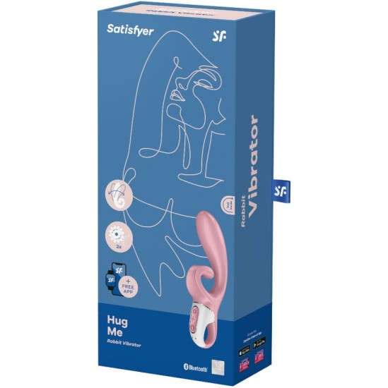 Satisfyer Vibrators ar klitora stimulātoru — rozā