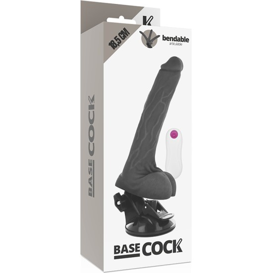 Basecock REALISTIC ARTICULABLE REMOTE CONTROL BLACK 18.5 CM