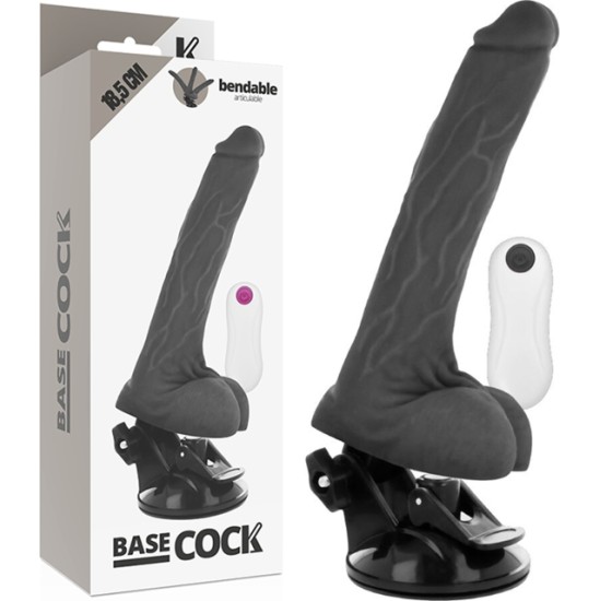 Basecock REALISTIC ARTICULABLE REMOTE CONTROL BLACK 18.5 CM