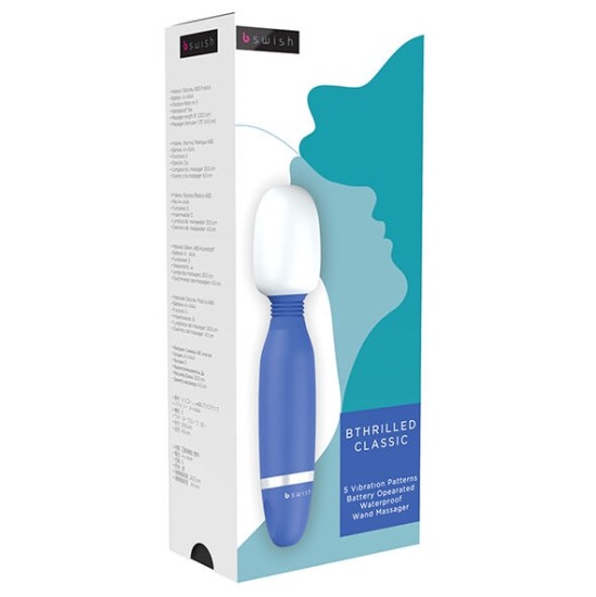 B Swish BTHRILLED CLASSIC WAND VIBRATOR DŽINSAS