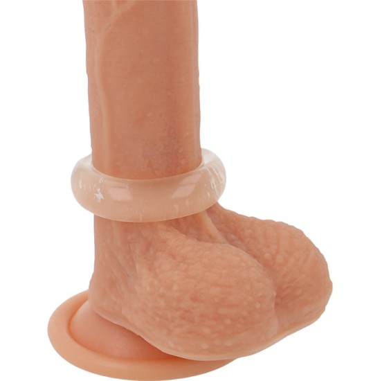 Powering SUPER FLEXIBLE AND RESISTANT PENIS RING 3.8CM PR04 caurspīdīgs