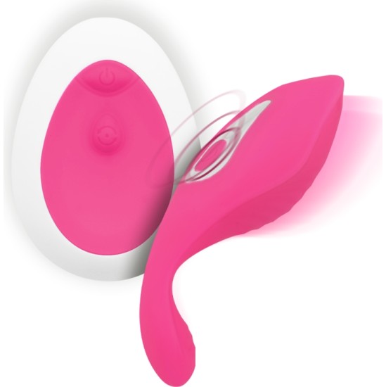 INTENSE - Biksīšu vibrators ar pulti rozā