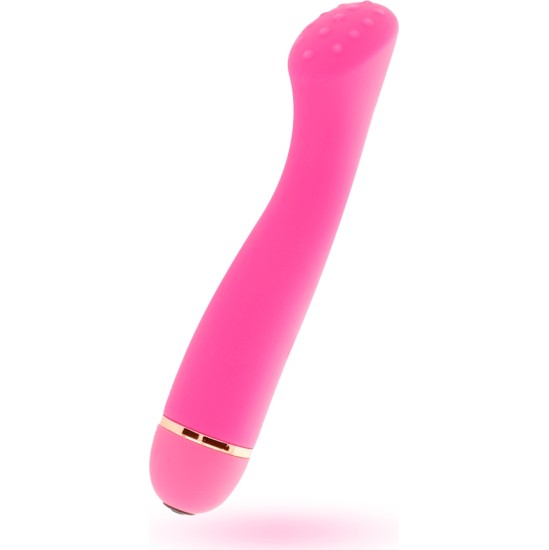 Intense Fun Vibrators ar klitora stimulātoru rozā