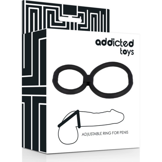 Addicted Toys Regulējami Dzimumlocekļa gredzeni