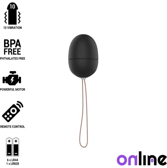 Online NUOTOLINIO PULTAS VIBRAVIMAS EGG S BLACK