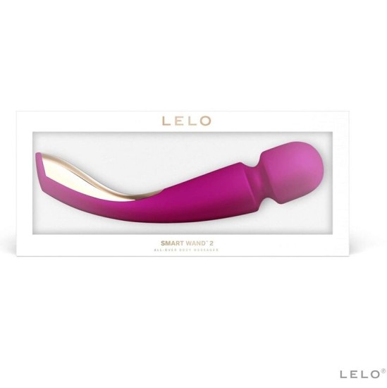 Lelo МАССАЖЕР SMART WAND 2 СРЕДНИЙ ГЛУБОКИЙ РОЗОВЫЙ