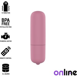 Online Mini rozā krāsā vibrējoša lode