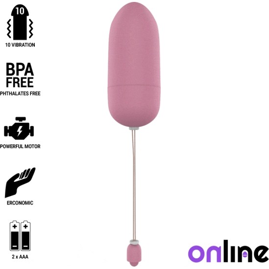 Online PINK WATERPROOF VIBRATING EGG