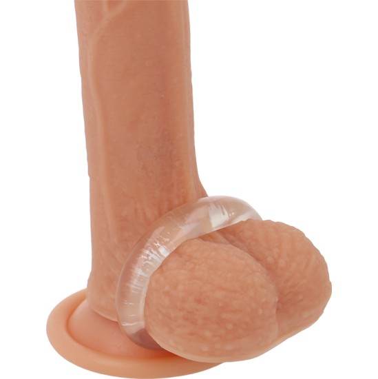 Powering SUPER FLEXIBLE AND RESISTANT PENIS RING 3.8CM PR04 caurspīdīgs