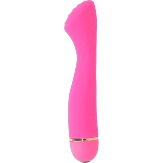 Intense Fun Vibrators ar klitora stimulātoru rozā