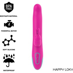 Happy Loky Vibrators ar klitora stimulāciju saderīgs ar WATCHME tālvadības pulksteņa tehnoloģiju