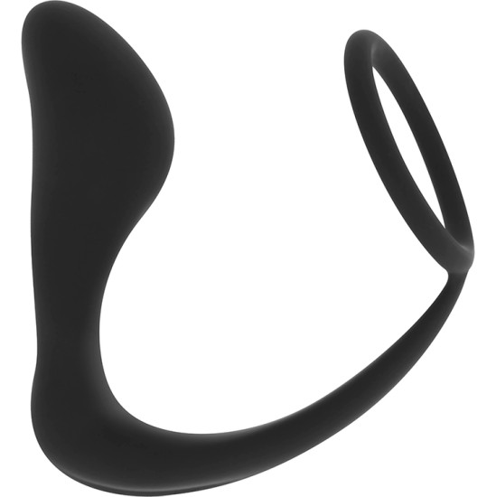 Ohmama Anal OHMAMA - SILICONE ANAL PLUG WITH RING 10.5 CM