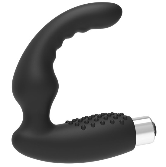 Addicted Toys PROSTATIC VIBRATOR RECHARGEABLE MODEL 2 - BLACK