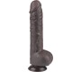 Lovetoy Sliding Skin Dual Layer Dildo 9.5