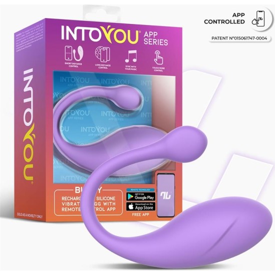Intoyou App Series Bulby Egg Vibrator with App Lavander