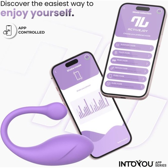 Intoyou App Series Bulby Egg Vibrator with App Lavander