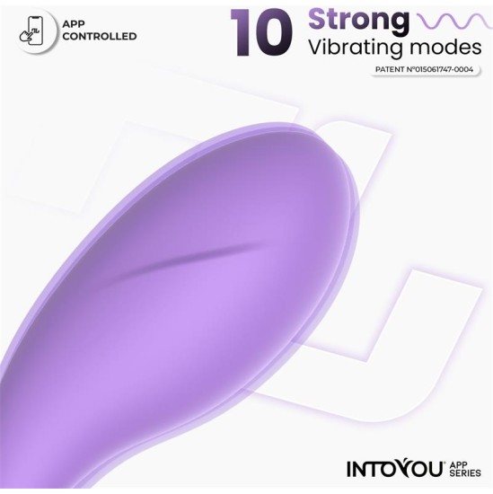Intoyou App Series Bulby Egg Vibrator with App Lavander